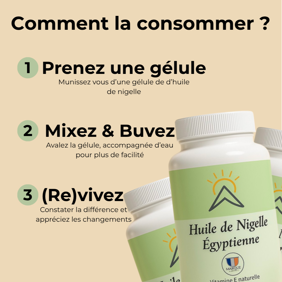 Huile de Nigelle | Gélules Zénithalys
