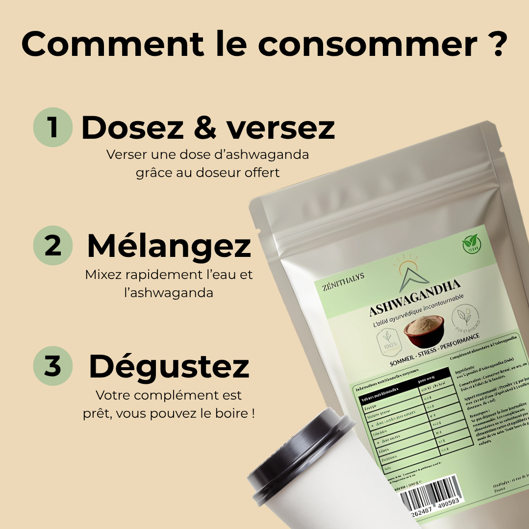 Ashwagandha | Poudre Zénithalys