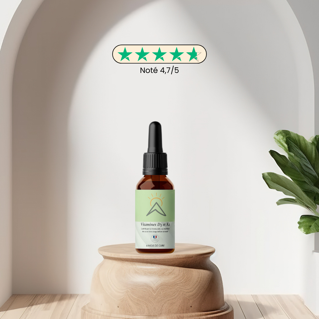 Vitamine D3 + K2 | Zénithalys