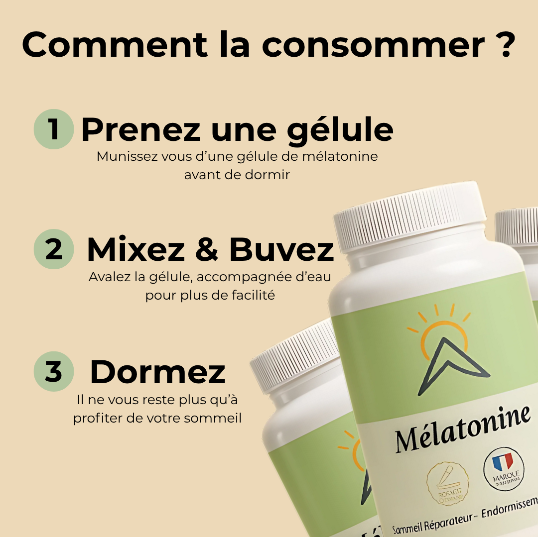 Mélatonine | Gélules Zénithalys