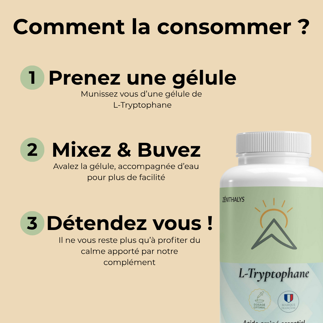 L-Tryptophane | Zénithalys